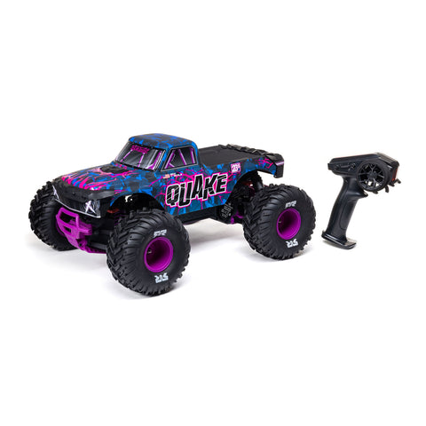 Arrma Quake ARA3537T3 1/10 3S BLX Brushless Monster Truck 223S Purple