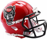 North Carolina Wolfpack NCAA Tuffy Red Riddell Mini Helmet New in Box