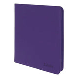 BCW Gaming Z-FOLIO 12-Pocket LX Album Purple Holds 480 Cards Zipper Closure