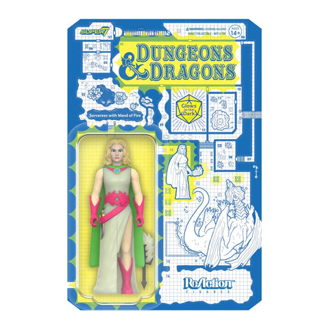 Sorceress Glow with Wand of Fire Dungeons & Dragons Super7 Reaction Figure