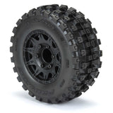 Pro-Line Racing PRO1017410 1/10 Badlands MX28 Belted F/R 2.8" MT Mounted 12mm Blk Raid 2