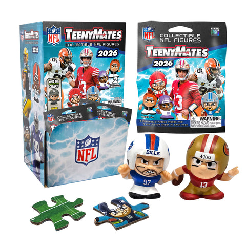 Teenymates NFL 2026 Figure 32 Pack Box