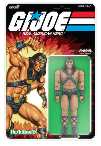 Ramar (Gladiator)  G.I. Joe Wave 2 Super7 Reaction+ Figure