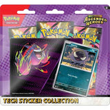 Pokemon Mega Evolutions Ascended Heroes Tech Sticker Collection 1 Random 3 Pack