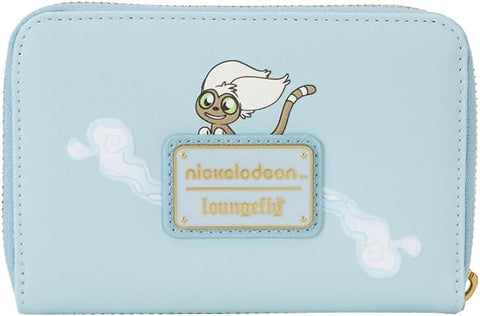 Loungefly Nickeloleon Avatar The LAst Airbender Aang Appa Momo Zip Around Wallet