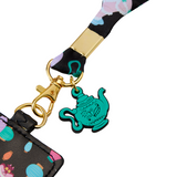 Loungefly Disney Alice in Wonderland Unbirthday Lanyard with Card Holder