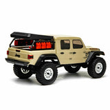 Axial AXI00005T1 SCX24 Jeep Gladiator RC Truck 1/24 4WD Rock Crawler RTR Beige