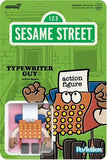 Sesame Street Typewriter Guy Super7 Reaction Action Figure