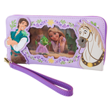 Loungefly Disney Princess Rapunzel  Lenticular Zip  Around Wallet