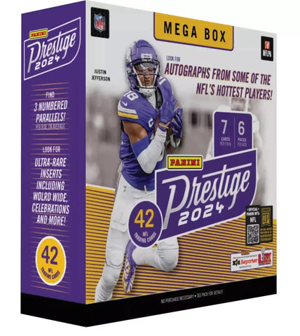 2024 Panini Prestige Football Mega Box