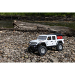 Axial AXI00005V2T4  1/24 SCX24 Jeep JT Gladiator 4WD Rock Crawler Brushed RTR, White