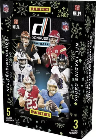 2024 Panini Donruss Football Holiday Winter Tin