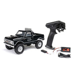 Axial AXI0001V2T4 1/24 SCX24 1967 Chevrolet C10 4WD Brushed Truck RTR, Black