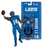Amon-Ra St. Brown Detroit Lions NFL Mcfarlane 6" Articulated Figure