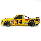 Pro-Line 365420 1/12 Pre-Cut/Pre-Painted Layne Riggs #34 Love Yellow Body Losi NASCAR