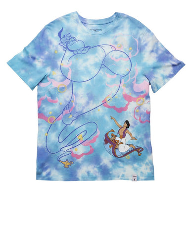 Loungefly Disney Aladdin Genie Of The Lamp Unisex Tie Dye 2XL