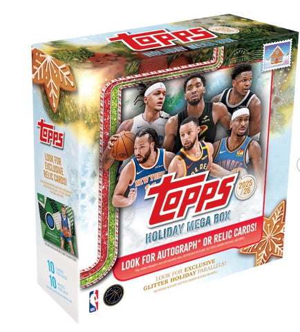 2025-26 Topps Basketball Holiday Mega Box