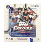 2025 Topps Chrome Logofractor Baseball Hobby Box
