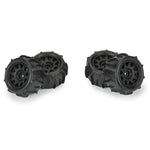 Pro-Line PRO1031110 1/18 Dumont F/R Tires MTD 12mm Black Raid (4): Granite GROM