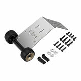 Hot Racing HRAAMN133K Stainless Steel Heavy Duty Skid Plate Wheelie Bar 1/16 ARRMA Mini Kraton