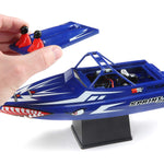 Pro Boat PRB08045T2 Sprintjet 9" Self-Righting Deep-V Jet Boat Brushed RTR Blue