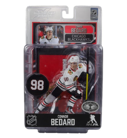 Connor Bedard Chicago Blackhawks  Mcfarlane 2024 NHL Legacy Figure Chase