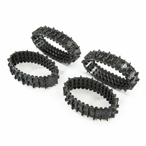 Treads, Deep-Terrain, TRX-4 Traxx (complete set, front & rear) (rubber) (4)