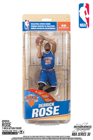 Derrick Rose Knicks NBA Series 30 Mcfarlane Figure