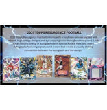 2025 Topps Resurgence Football Blaster Box