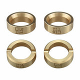 Hot Racing HRASXTY155H Brass 3.3g Wheel Weights, 1/30 Axial SCX30