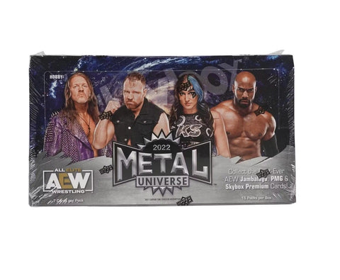 2022 Upper Deck AEW Metal Universe Wrestling Hobby Box