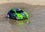 La Trax 75054-5 4WD Rally Car 1:18 Scale Green