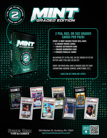 Mint Graded Edition Box SPORTS ZONE TOYS & COMICS Mint Graded Edition Box SPORTS ZONE TOYS & COMICS