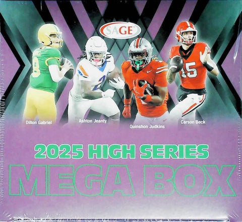 2025 Sage High Series Football Mega Box