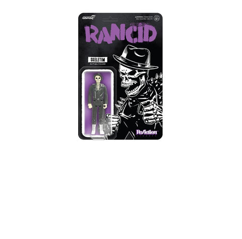 Rancid Skeletim Time Bomb Super7 Reaction Action Figure