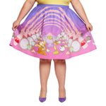Loungefly SS Disney Beauty And The Beast Core Skirt XL-X-Large