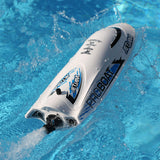 Pro Boat PRB08031V2T2 Jet Jam 12" Self-Righting Pool Racer Brushed RTR White