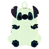 Loungefly Disney Stitch Ghost Cosplay Glow In The Dark Mini Backpack