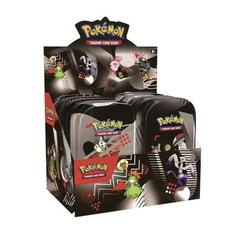 Pokemon Scarlet & Violet Black Bolt White Flare Unova Mini Tins Box