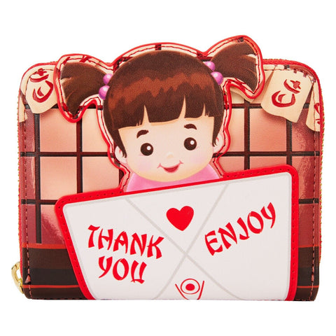Loungelfy Disney/Pixar Monsters Inc Boos Takeout Zip Around Wallet