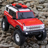 Axial AXI00006V2T6 2021 Ford Bronco SCX24 Red 1/24 RC Truck RTR
