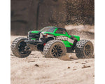 Arrma ARA2102T3 Granite Grom MEGA 4WD 1/18 Monster Truck RTR Green Battery & Charger