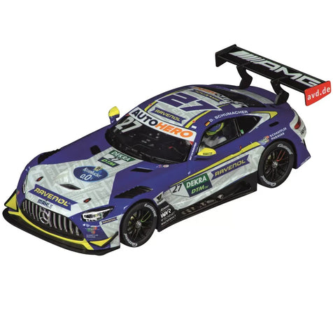 Carrera 20027736 Evolution 1:32 Slot Car Mercedes-AMG GT3 Team Winward D. Schumacher, No 27