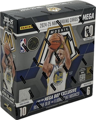 2024-25 Panini Mosaic Basketball Hobby Mega Box