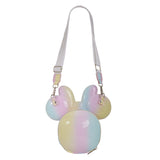 Loungefly Disney Minnie Mouse Tie Dye Molded Crossbody Bag