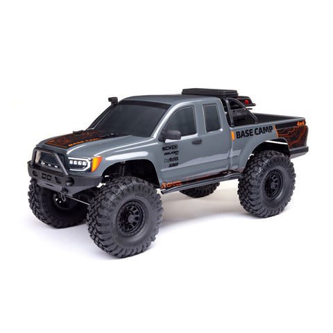 Axial AXI-1375 1/10 SCX10 III Base Camp 4X4 Rock Crawler Brushed Gray