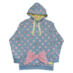 Loungefly Disney Minnie Dots French Terry Unisex Hoodie XL