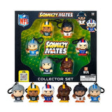 Squeezymates NFL Football 6 Figure 2027 Collector Set