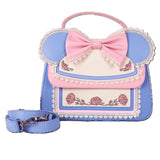 Loungefly Minnie Mouse Floral and Lace Ears Crossbody Bag