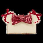 Loungefly Disney Minnie Mouse Rocks the Dots Coquette Flap Wallet